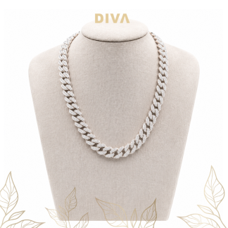 COLLAR PLATA MON55-94
