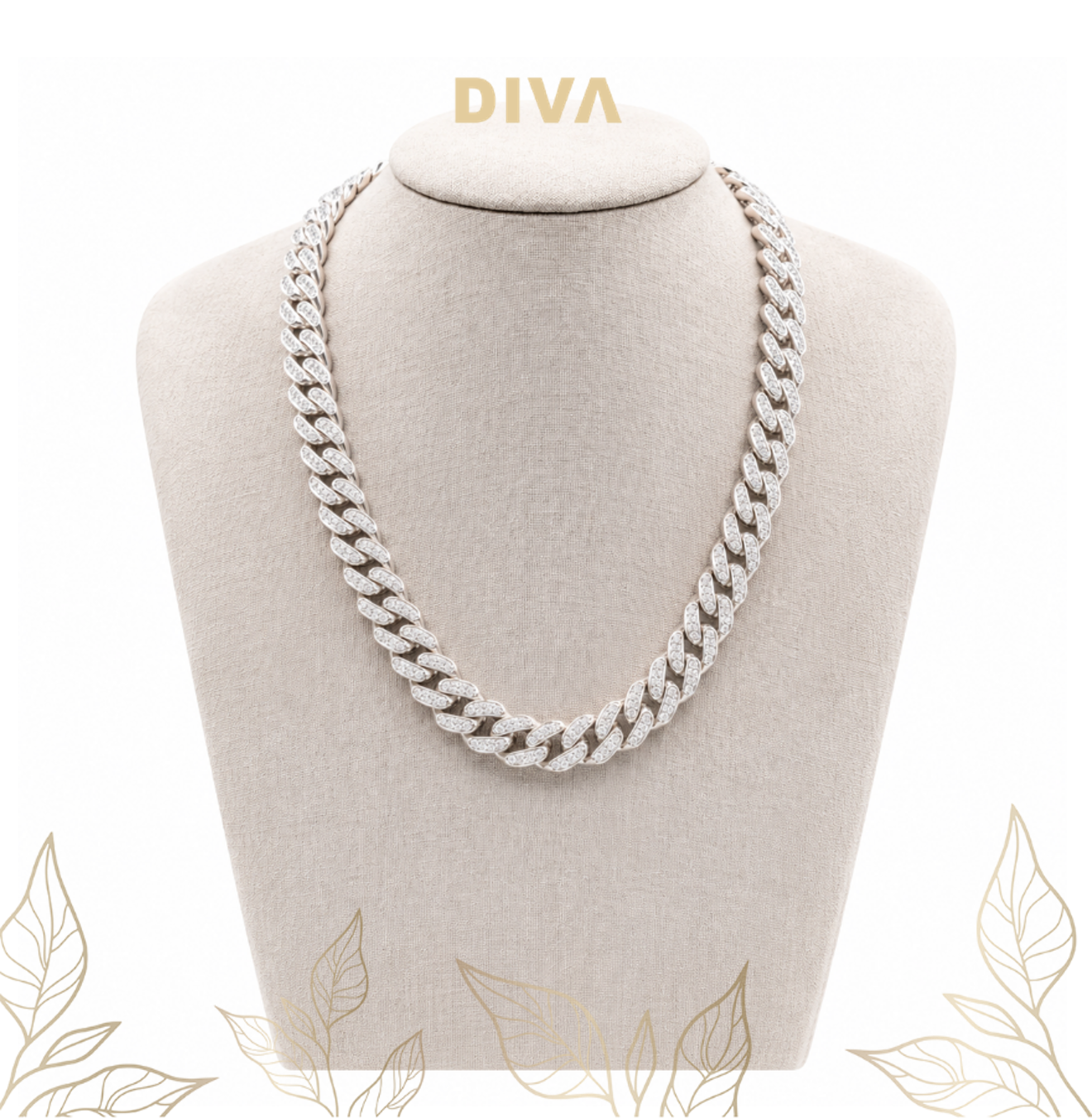 COLLAR PLATA MON55-94